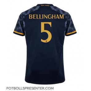 Real Madrid Jude Bellingham #5 Borta Matchtröja 2023-24 Kortärmad